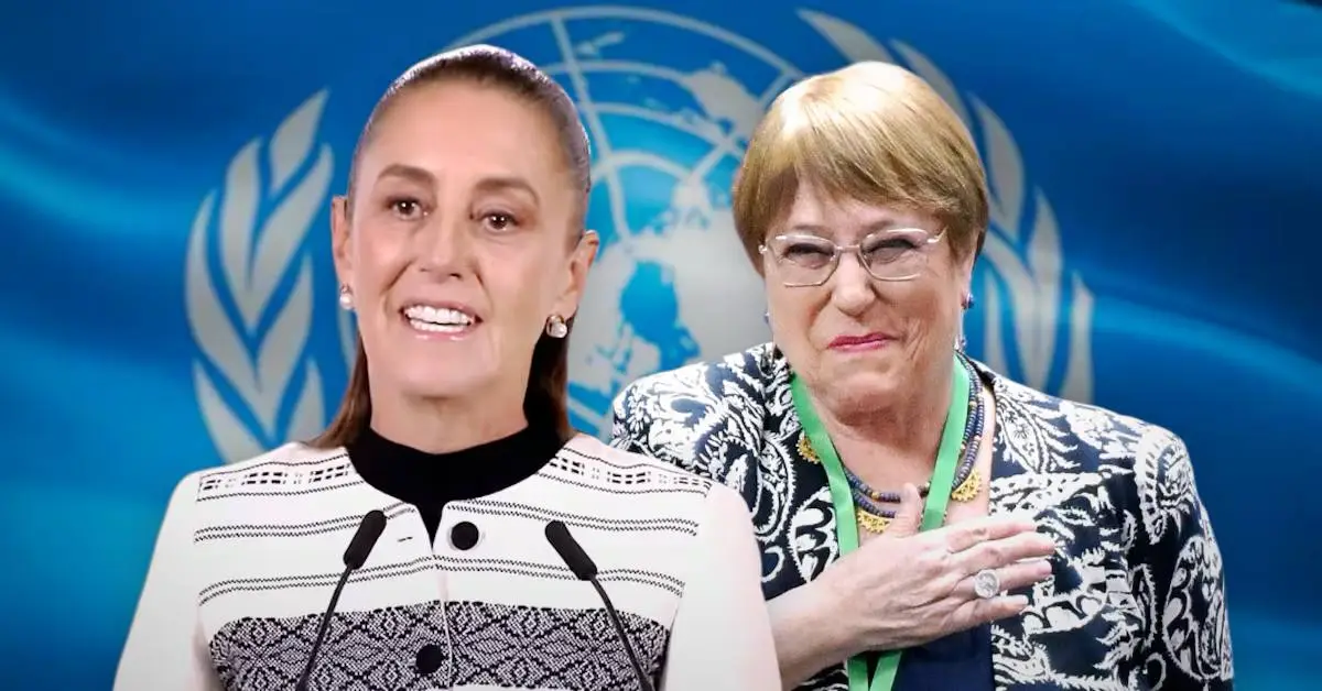 Michelle Bachelet llega a México en medio de su búsqueda por dirigir la ONU