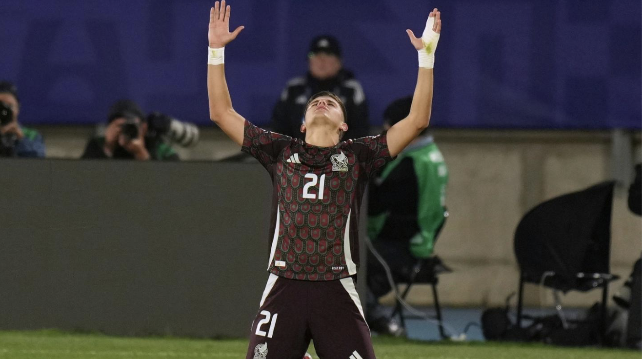 México avanza a cuartos de final tras golear 4-1 a Chile en el Mundial Sub-20