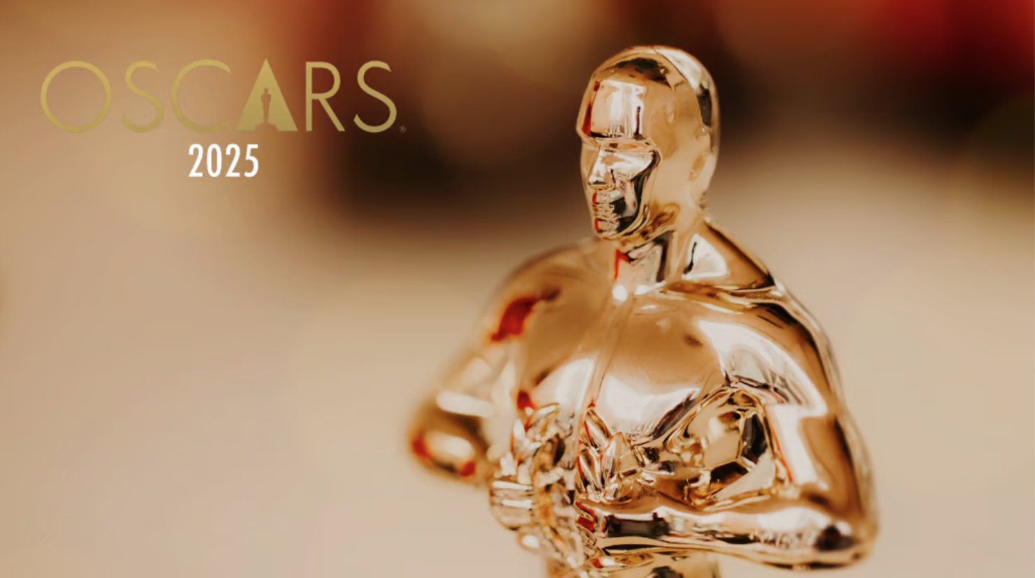 Revelan la lista completa de nominaciones a los Premios Óscar 2025